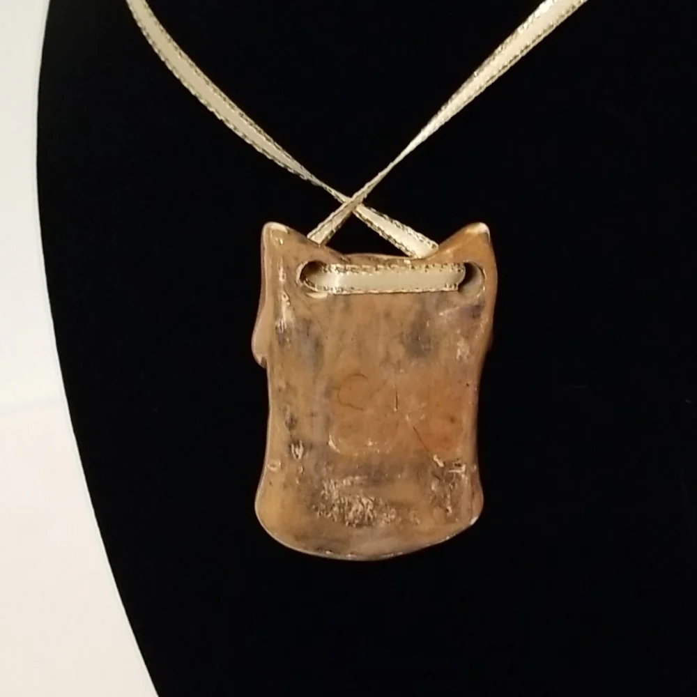 Kids Clay Owl Necklace